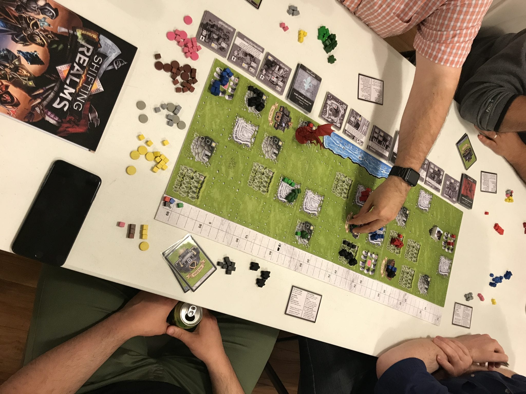 Playtesting a tabletop board game